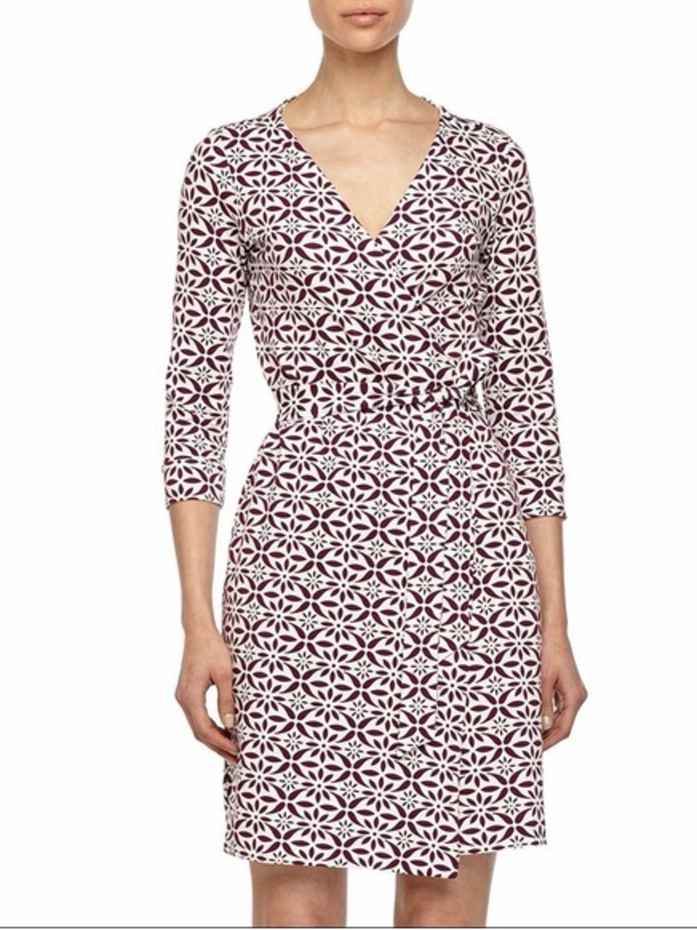Diane von Furstenberg “Julian” wrap dress